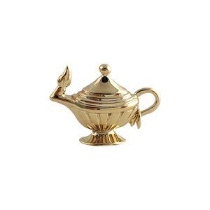Vintage 14K Yellow Gold Magic Lamp Charm #11719